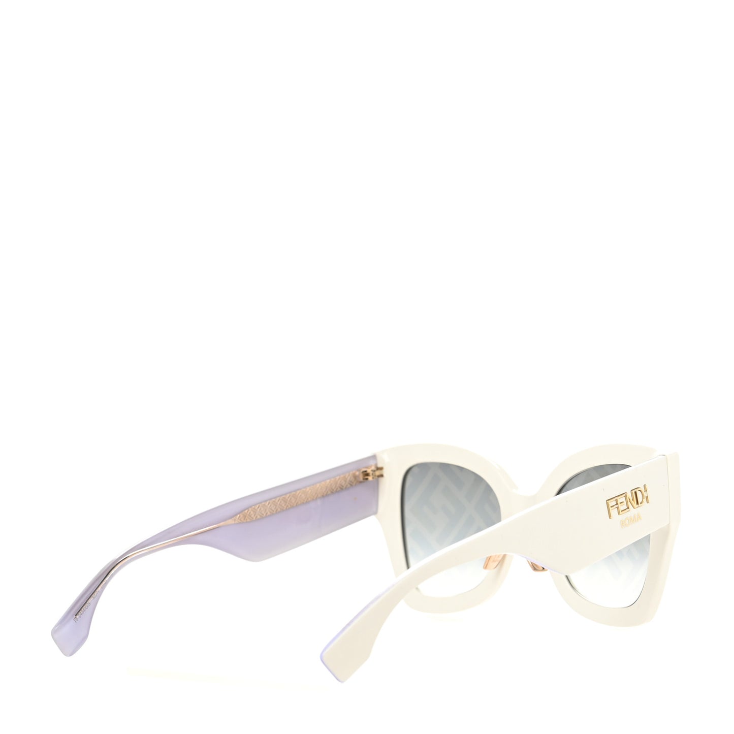Acetate FF Sunglasses FF 0434/G/S White Gold