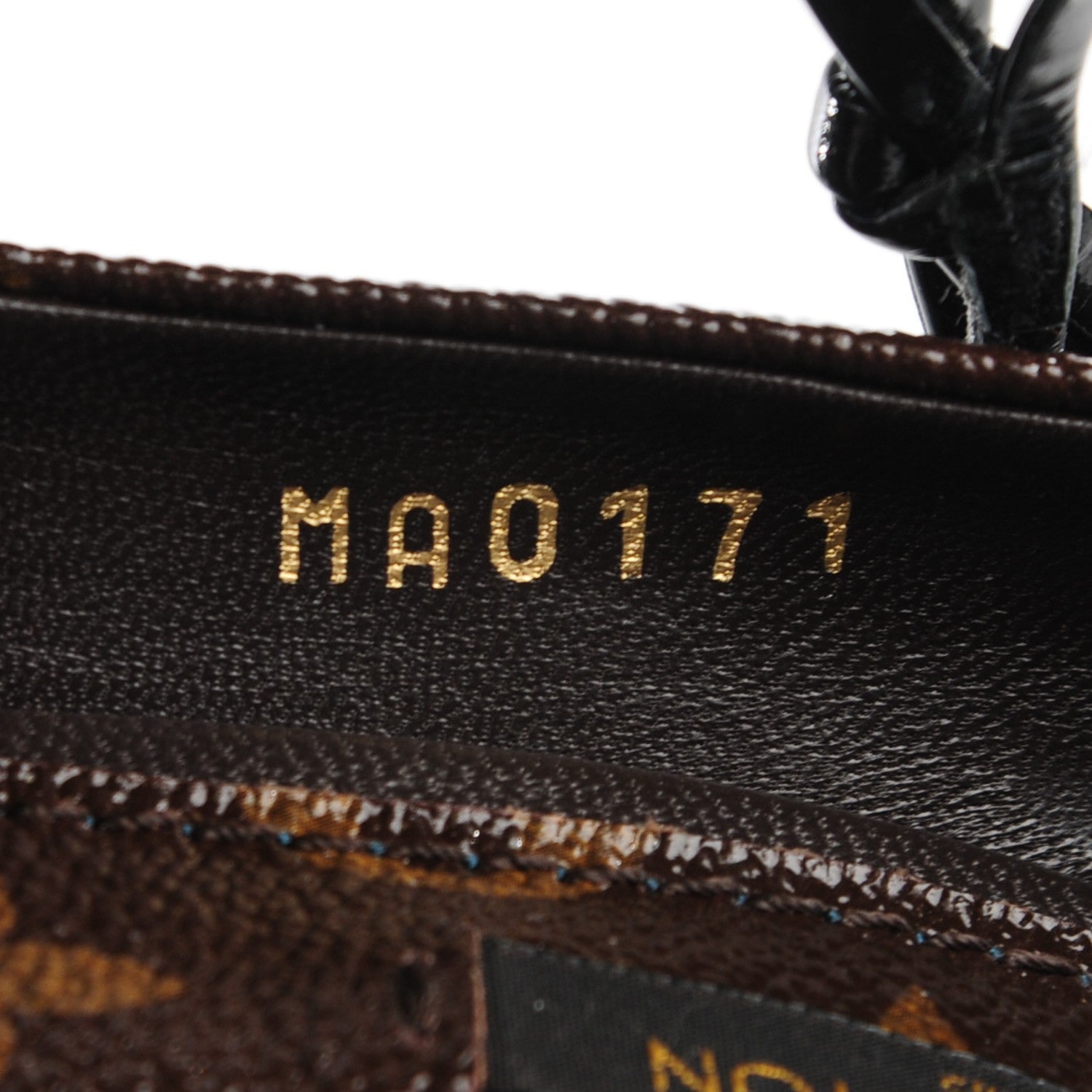 Louis Vuitton Patent Monogram Fetish Vanity Platform Pumps 39.5 8 of 8