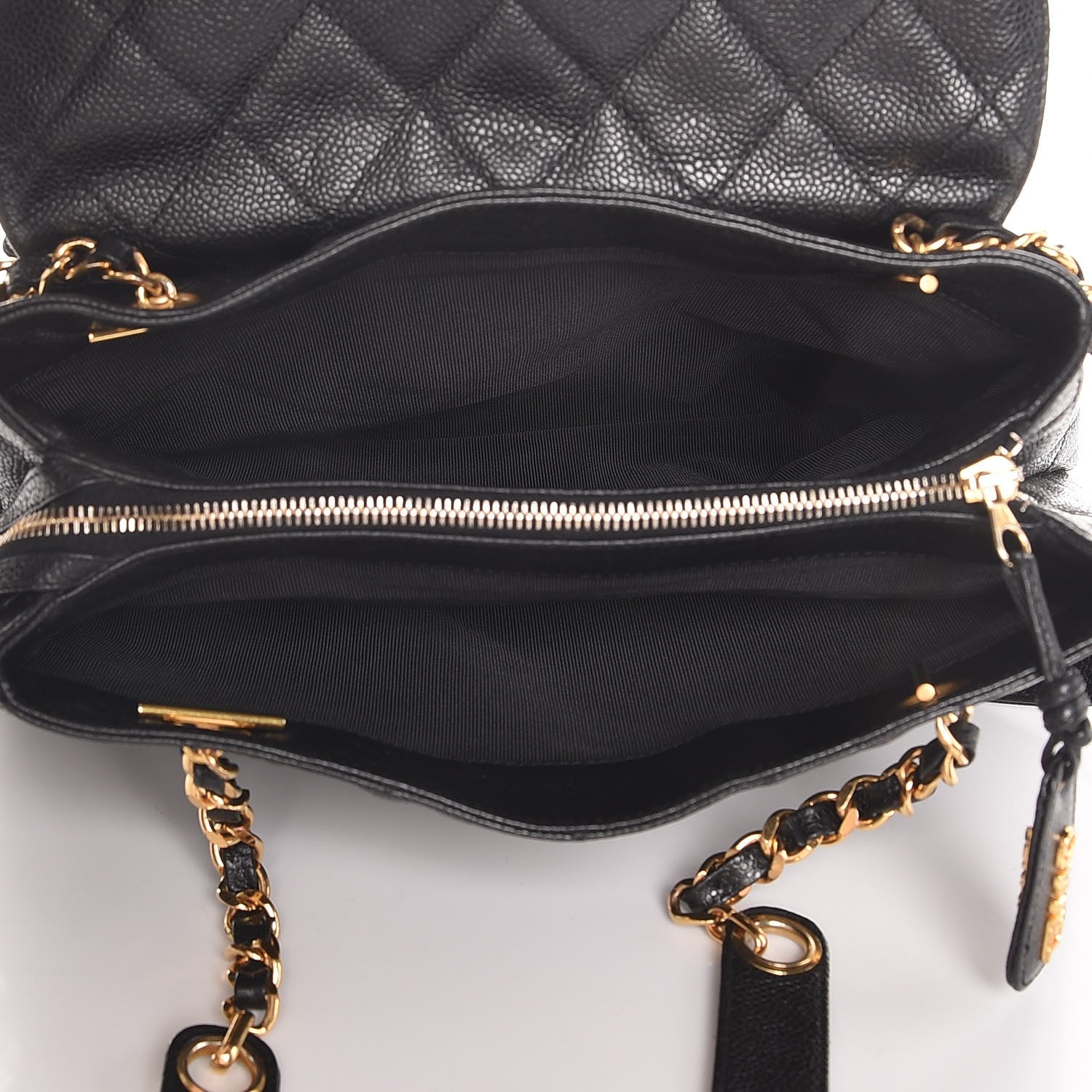 Chanel Caviar Quilted Flap Shoulder Bag Black 5 of 8