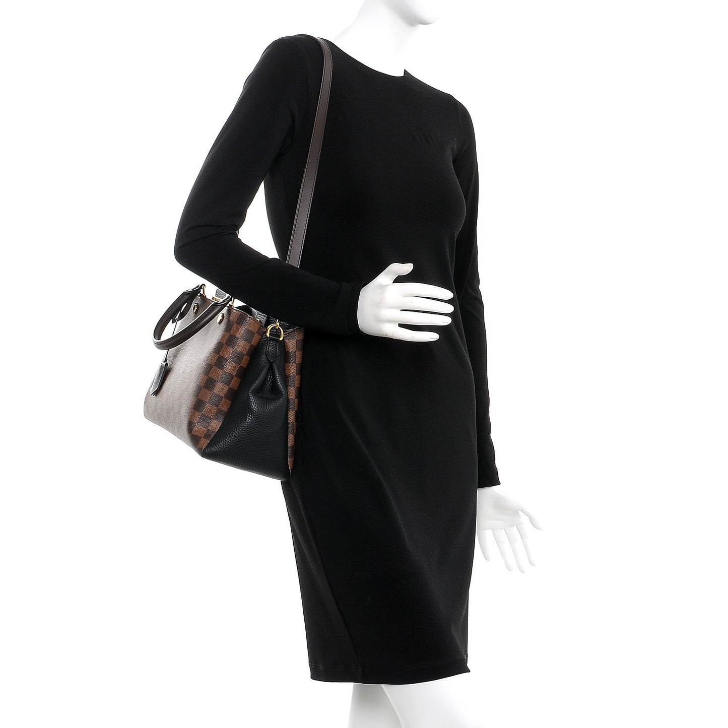 Damier Ebene Cuir Taurillon Brittany Black