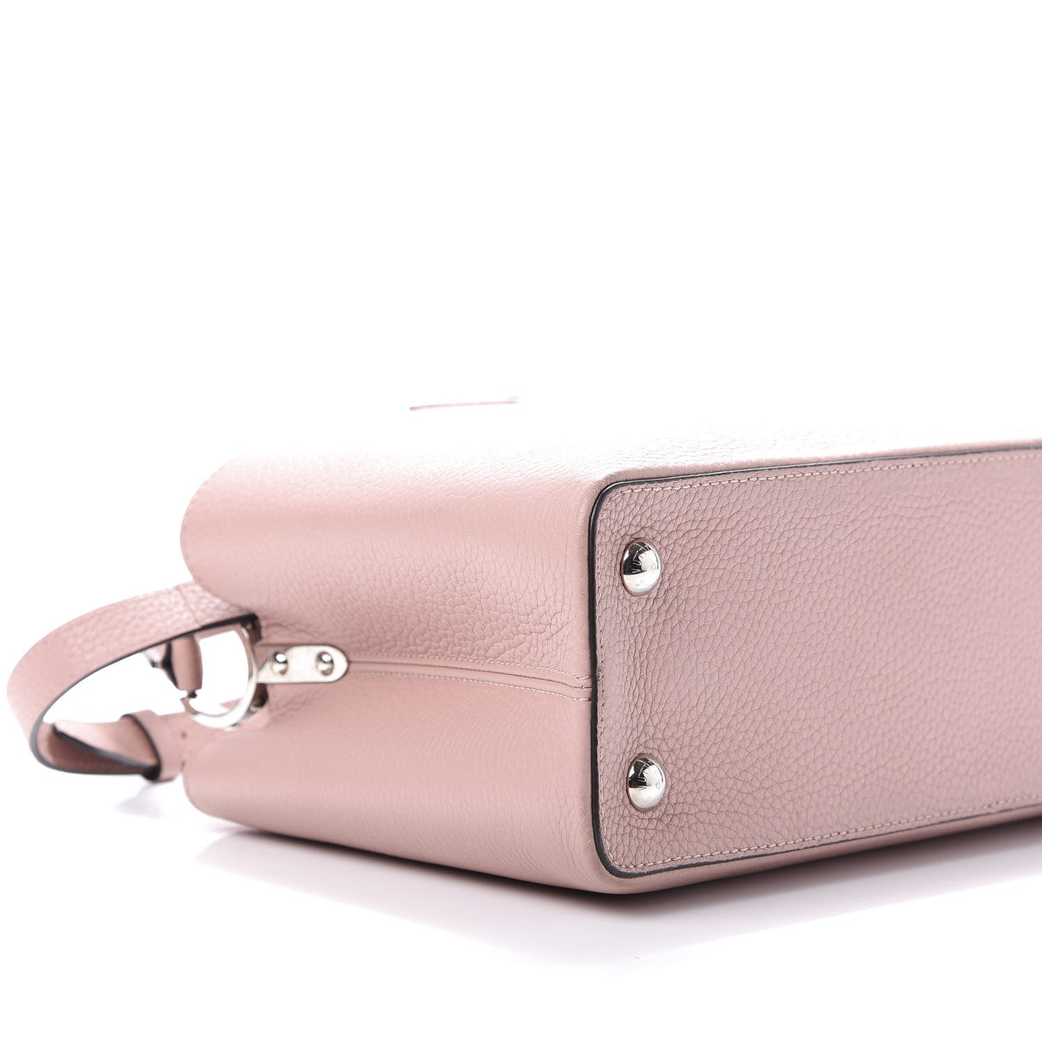 Louis Vuitton Taurillon Capucines PM Magnolia 7 of 9