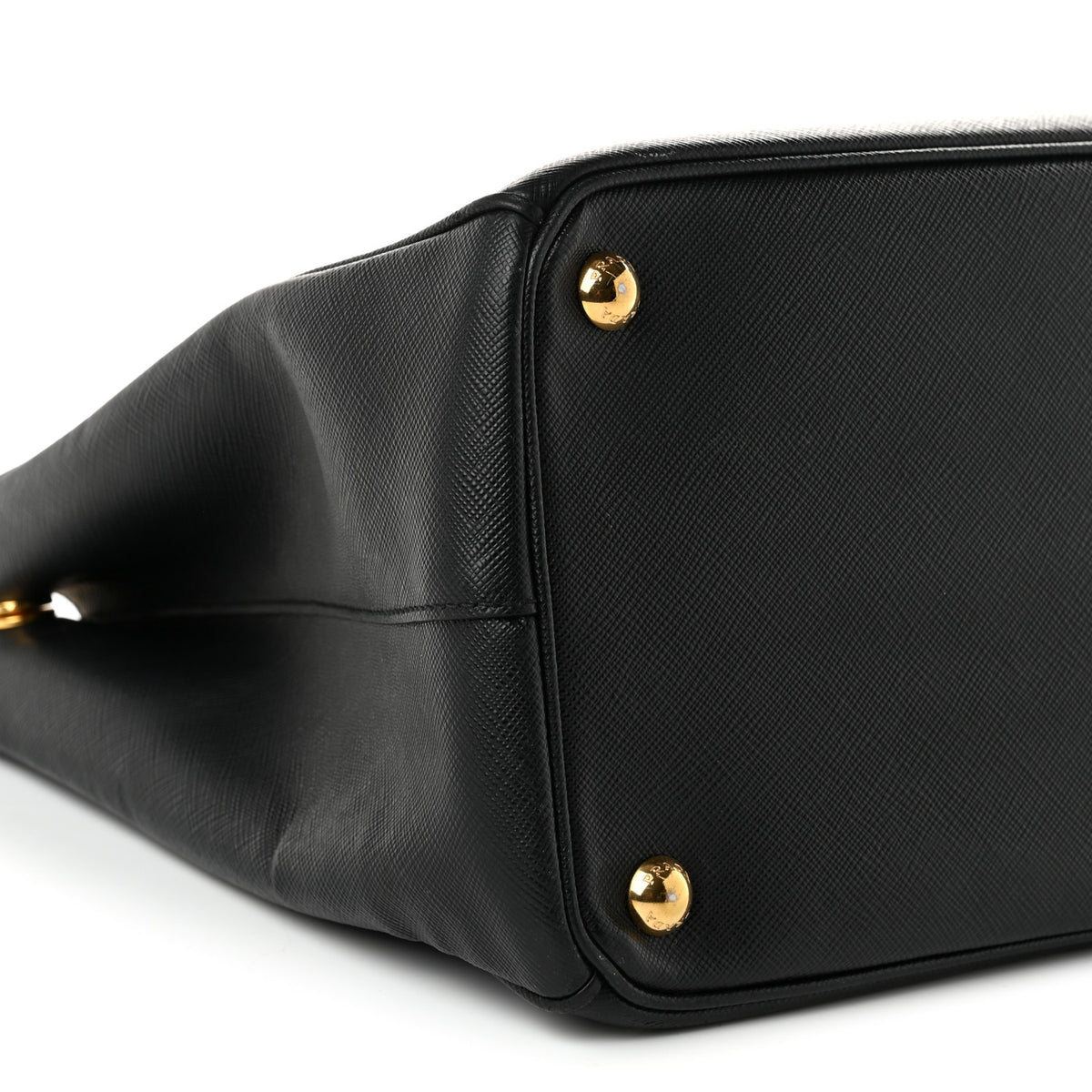 Prada Saffiano Lux Large Galleria Double Zip Tote Black 9 of 11