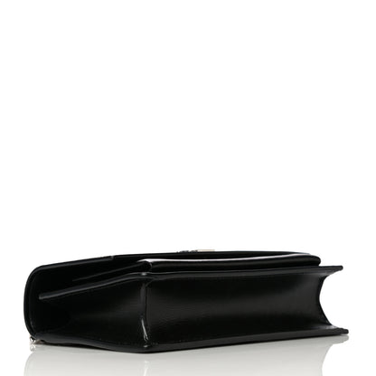 Saint Laurent Calfskin Monogram Sunset Chain Wallet Black 4 of 14