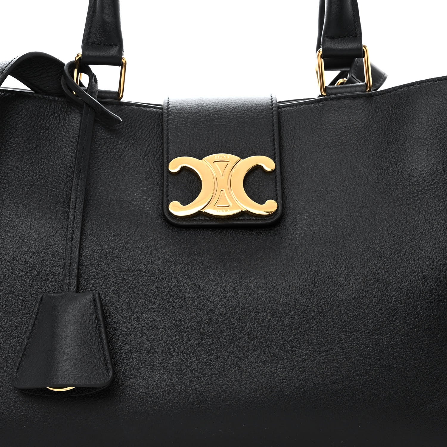 Celine Supple Calfskin Medium Appoline Black 10 of 12