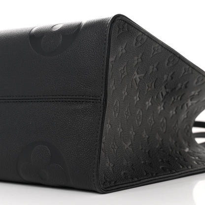 Louis Vuitton Empreinte Monogram Giant Onthego GM Black 9 of 10