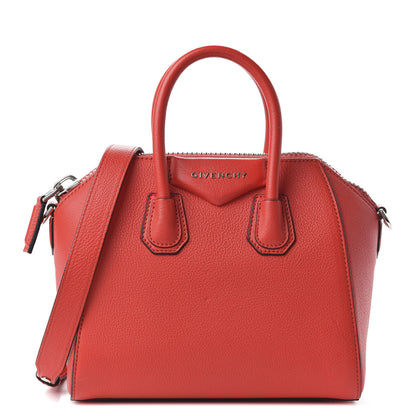 Givenchy Sugar Goatskin Mini Antigona Medium Red 1 of 10