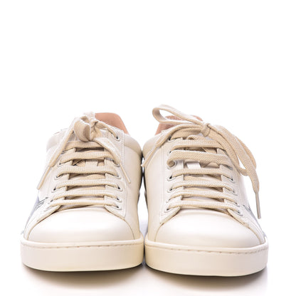 Gucci Calfskin Mystic Cat Print Womens Ace Sneakers 40 White 2 of 12