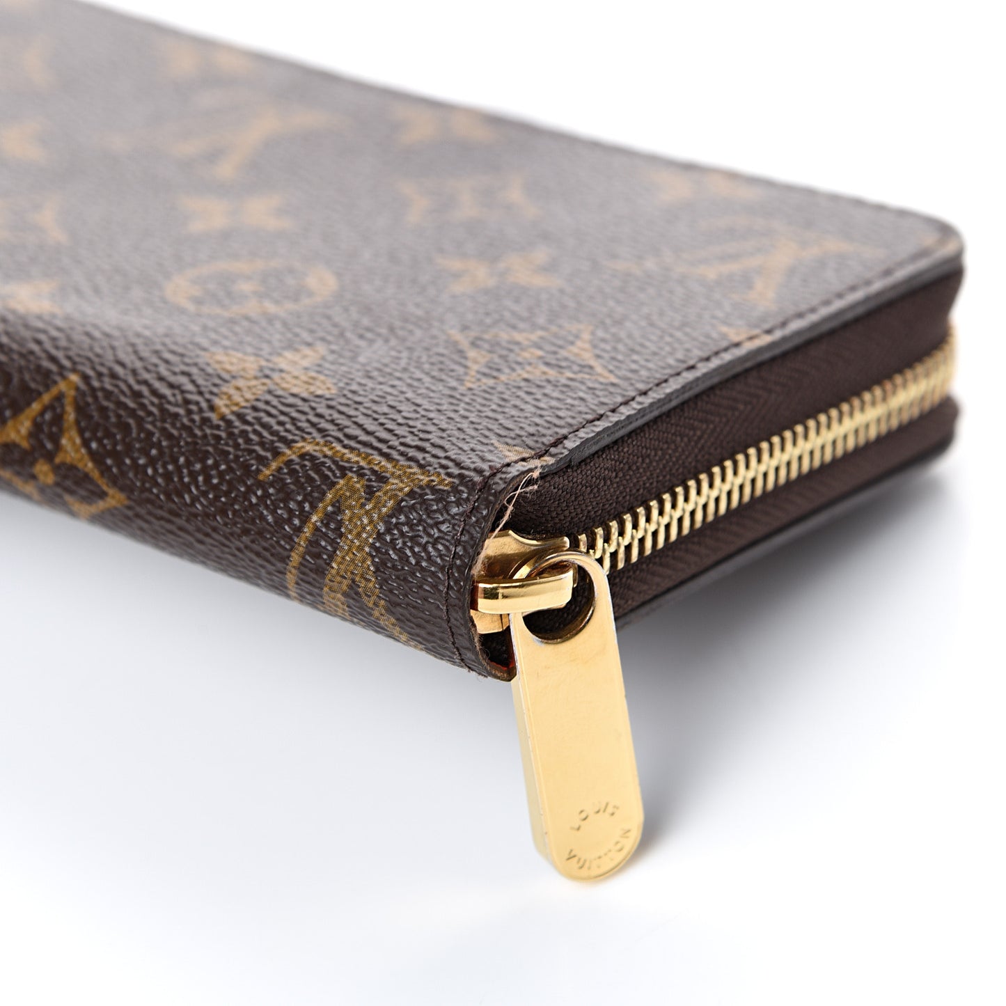 Monogram Zippy Wallet Coquelicot