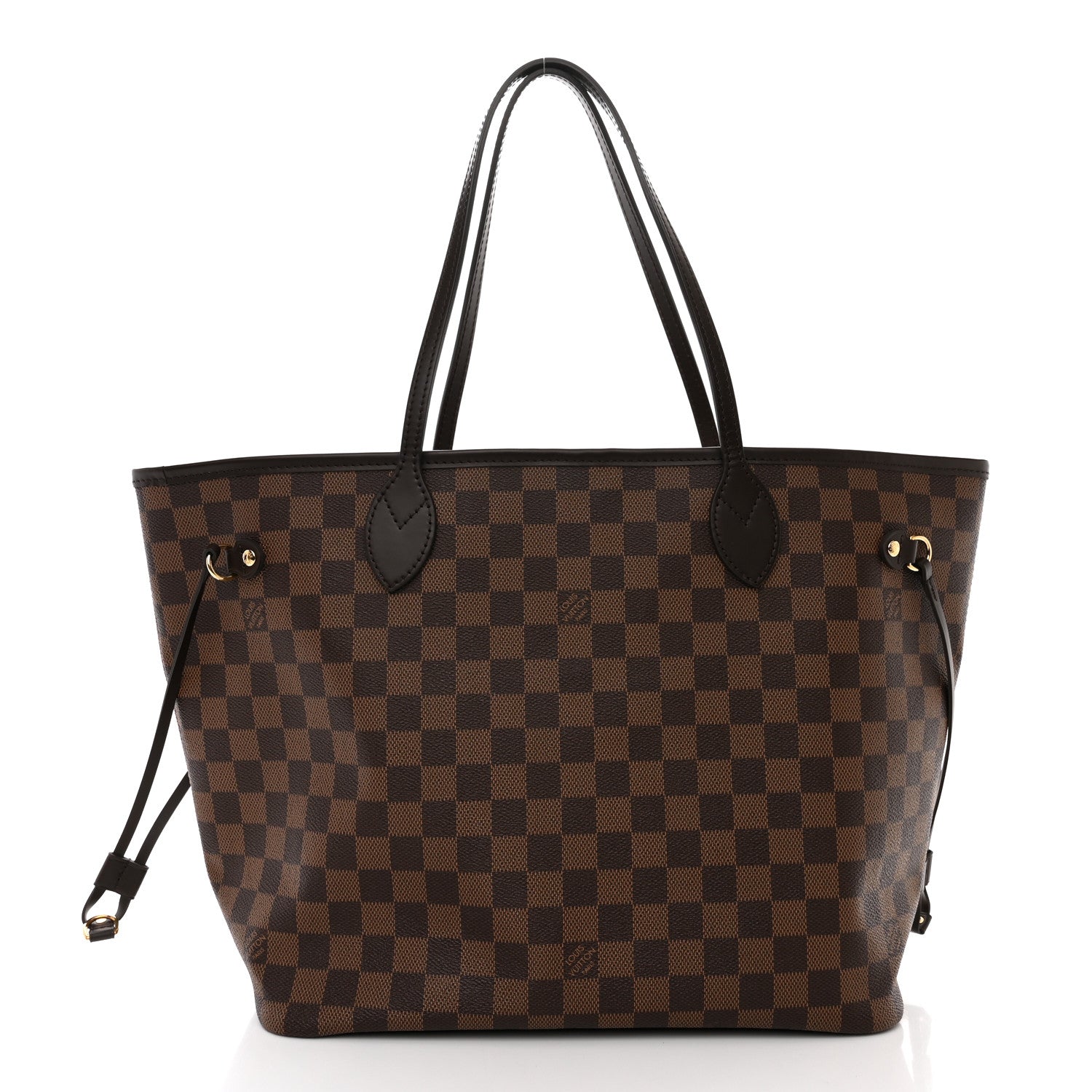 Louis Vuitton Damier Ebene Neo Neverfull MM Rose Ballerine 3 of 10