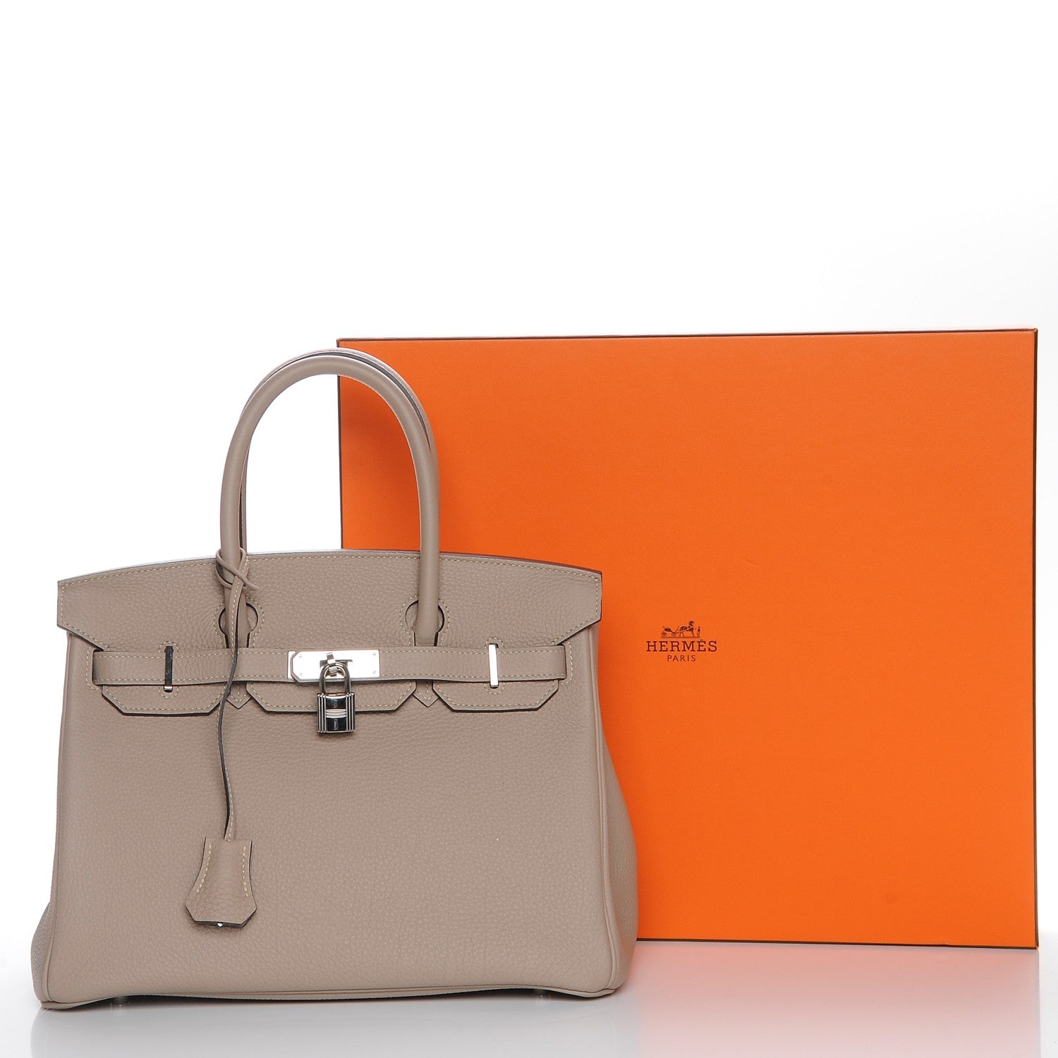 Hermes Togo Birkin 30 Gris Tourterelle 25 of 25
