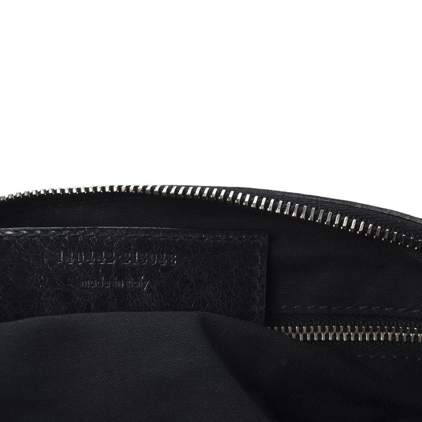 Chevre Toile De Jouy Floral Classic Silver Hardware Day Hobo Black