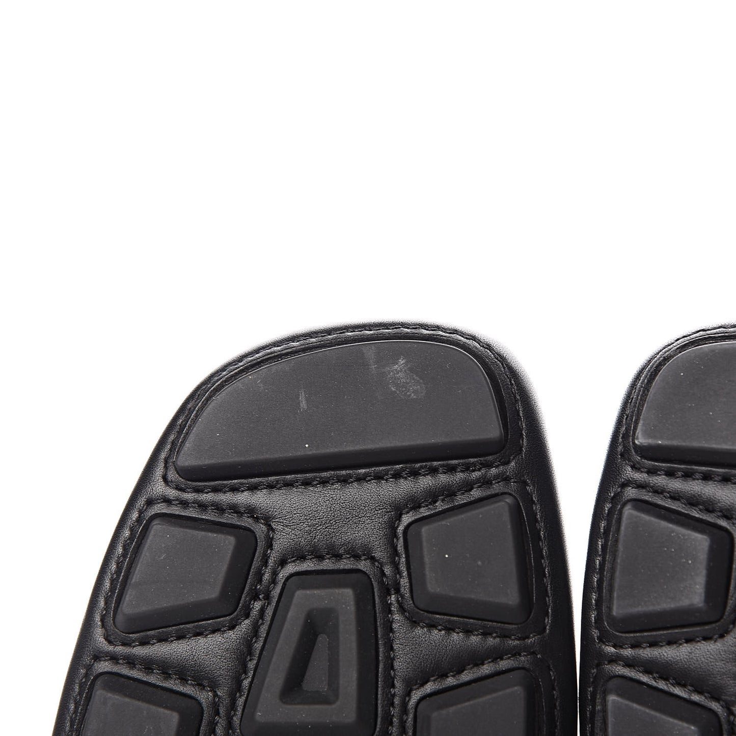 Calfskin Womens Noel Web Driver Loafers 40 Black