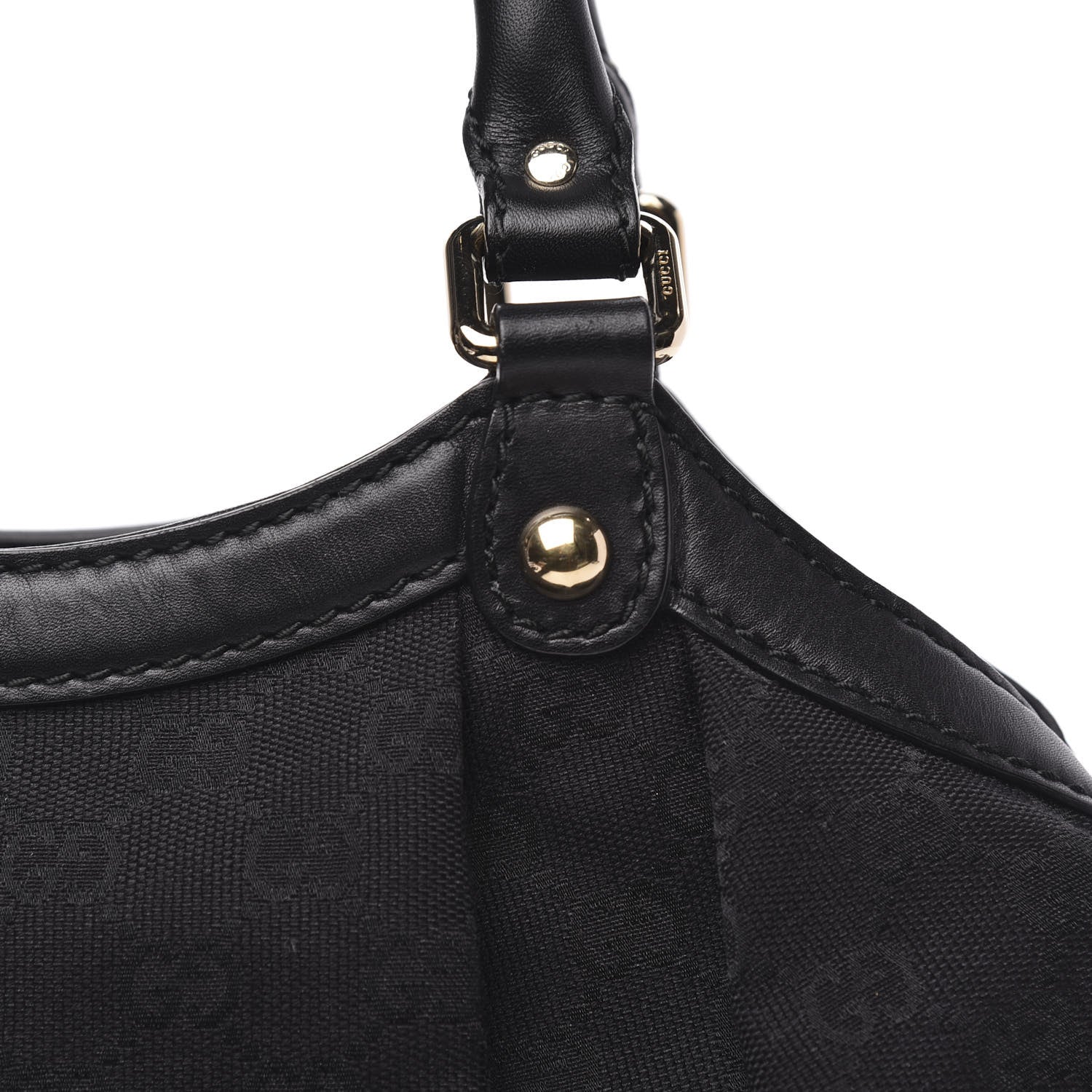 Gucci Monogram Medium Sukey Black 11 of 12
