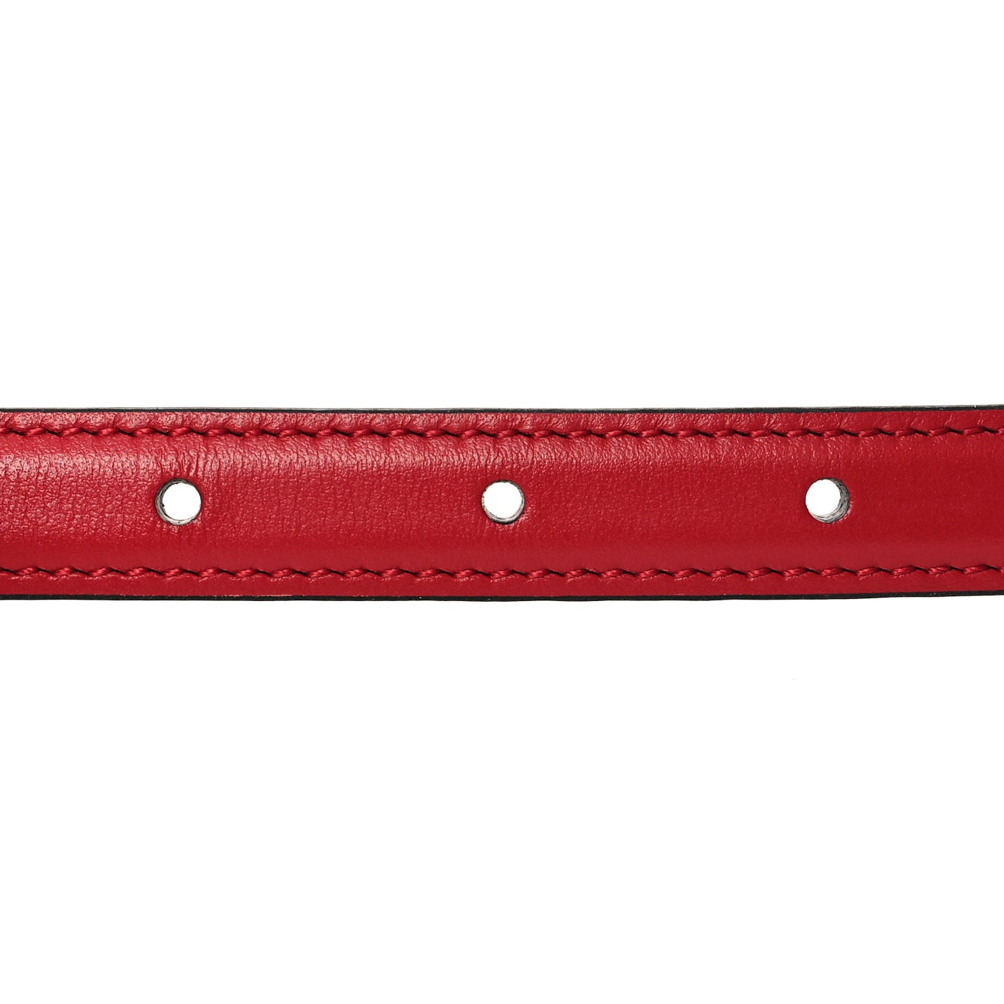 Plutone Calfskin Gucci Buckle 20mm Thin Belt 95 38 Rosso