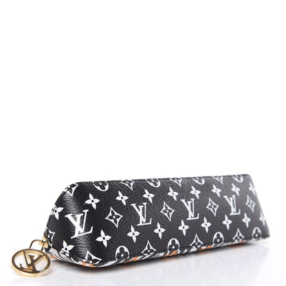 Louis Vuitton Monogram Giant Jungle Elizabeth Pencil Pouch Caramel 4 of 10