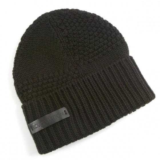 Louis Vuitton Wool Bonnet Beanie Hat Brown 1 of 5