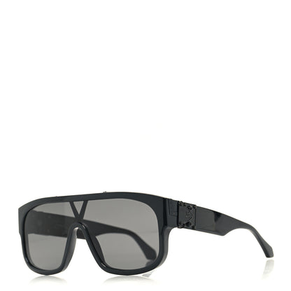 Louis Vuitton Acetate 1.1 Millionaires Mask Sunglasses Z1258W Black 1 of 7