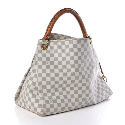 Louis Vuitton Damier Azur Artsy MM 3 of 13