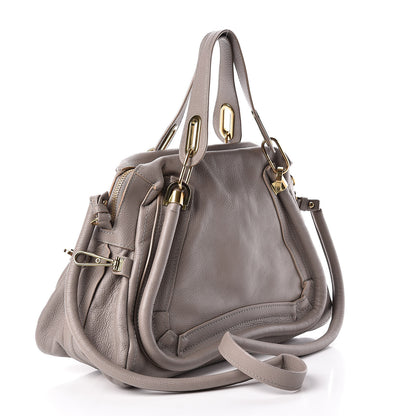 Chloe Calfskin Medium Paraty Cashmere Grey 3 of 12