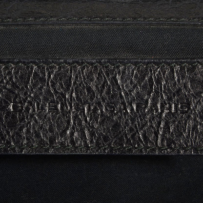 Balenciaga Agneau Classic Hardware Envelope Clutch Black 6 of 10