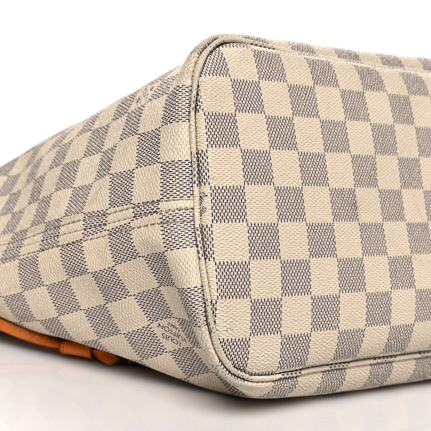 Louis Vuitton Damier Azur Neo Neverfull MM Rose Ballerine 10 of 19