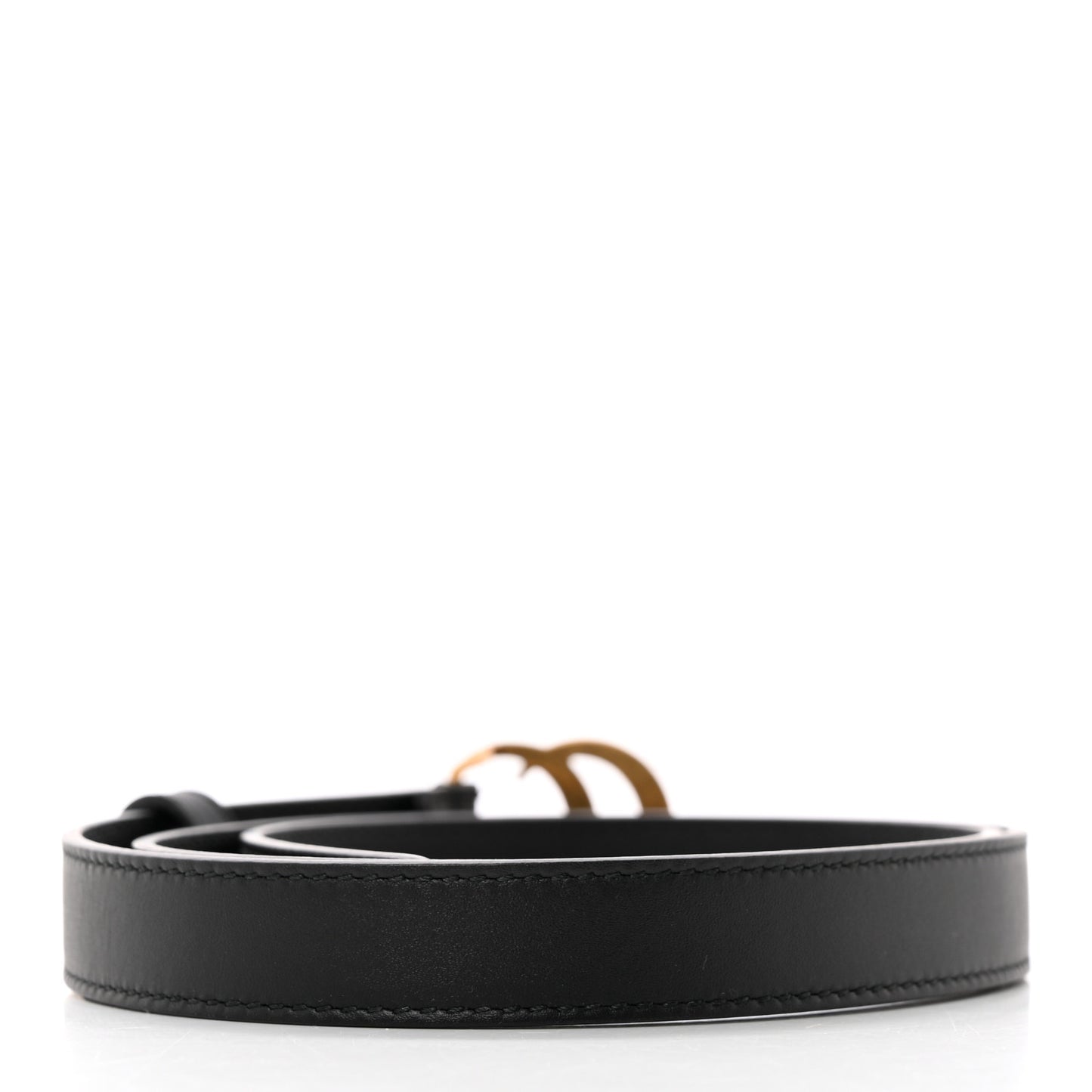Calfskin Double G 20mm Belt 85 34 Black