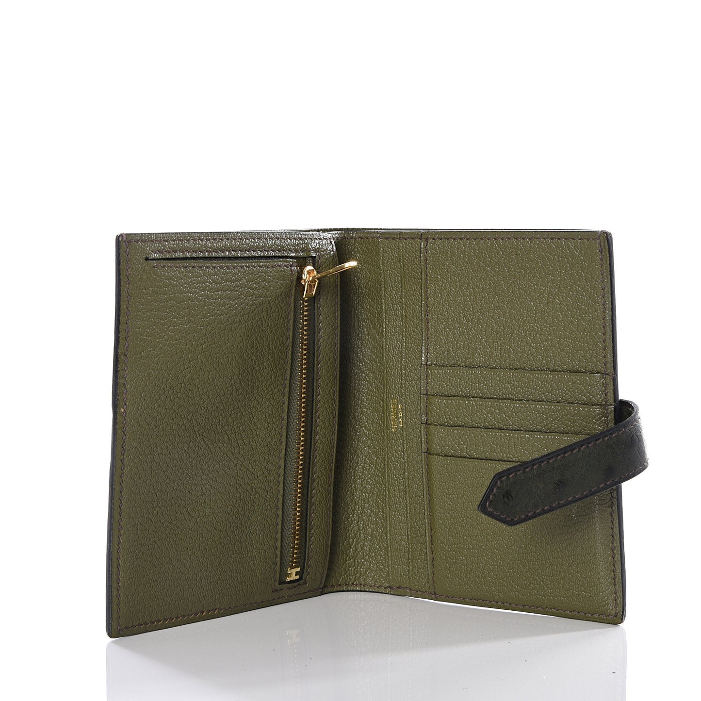 Ostrich Bearn Compact Wallet Canopee