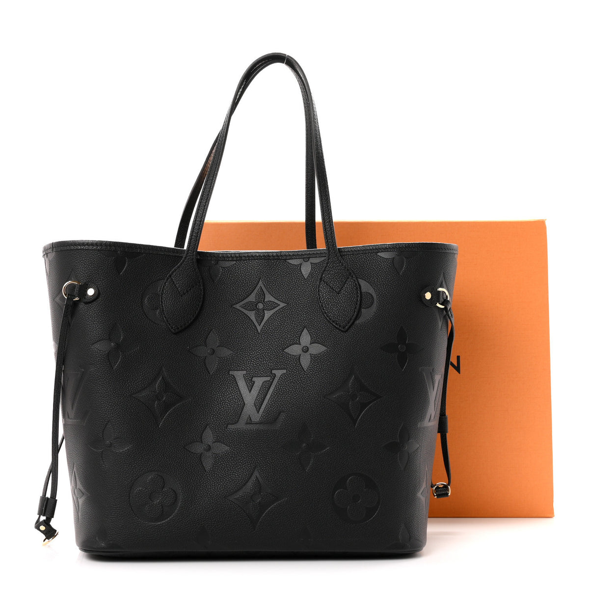 Louis Vuitton Empreinte Monogram Giant Neverfull MM Black 11 of 11