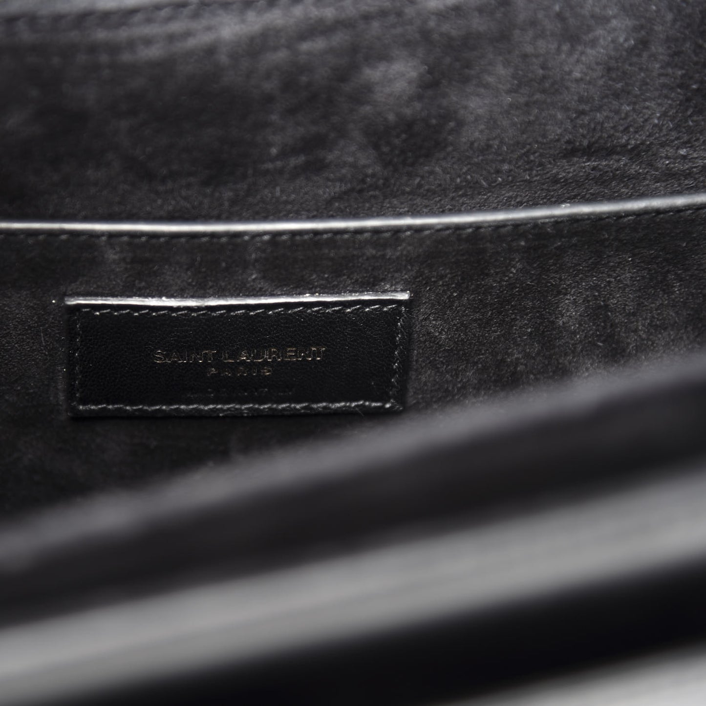 Calfskin Medium Bellechasse Satchel Black