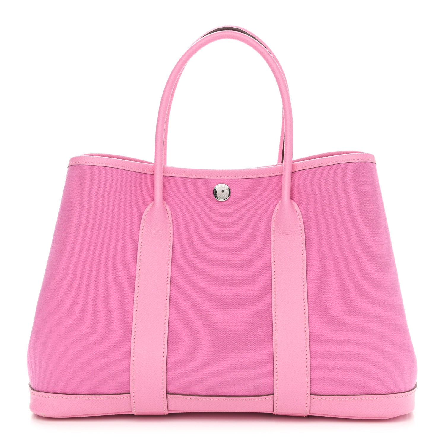 Hermes Toile Epsom Verso Garden Party 30 TPM Bubblegum Rubis 1 of 11