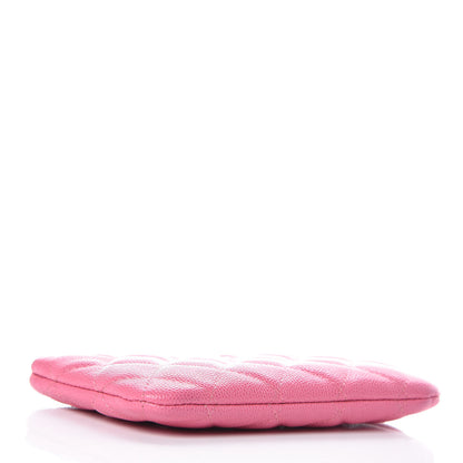 Chanel Caviar Quilted Small Cosmetic Case Pink 4 of 8