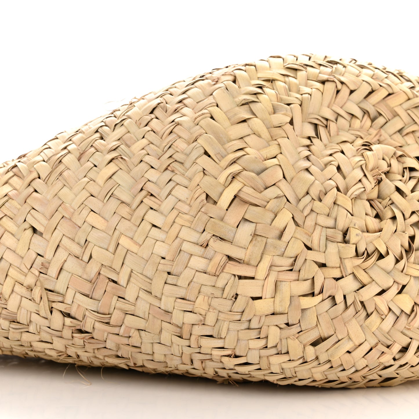 Vitello Raffia Woven Kendra Tote Natural Black