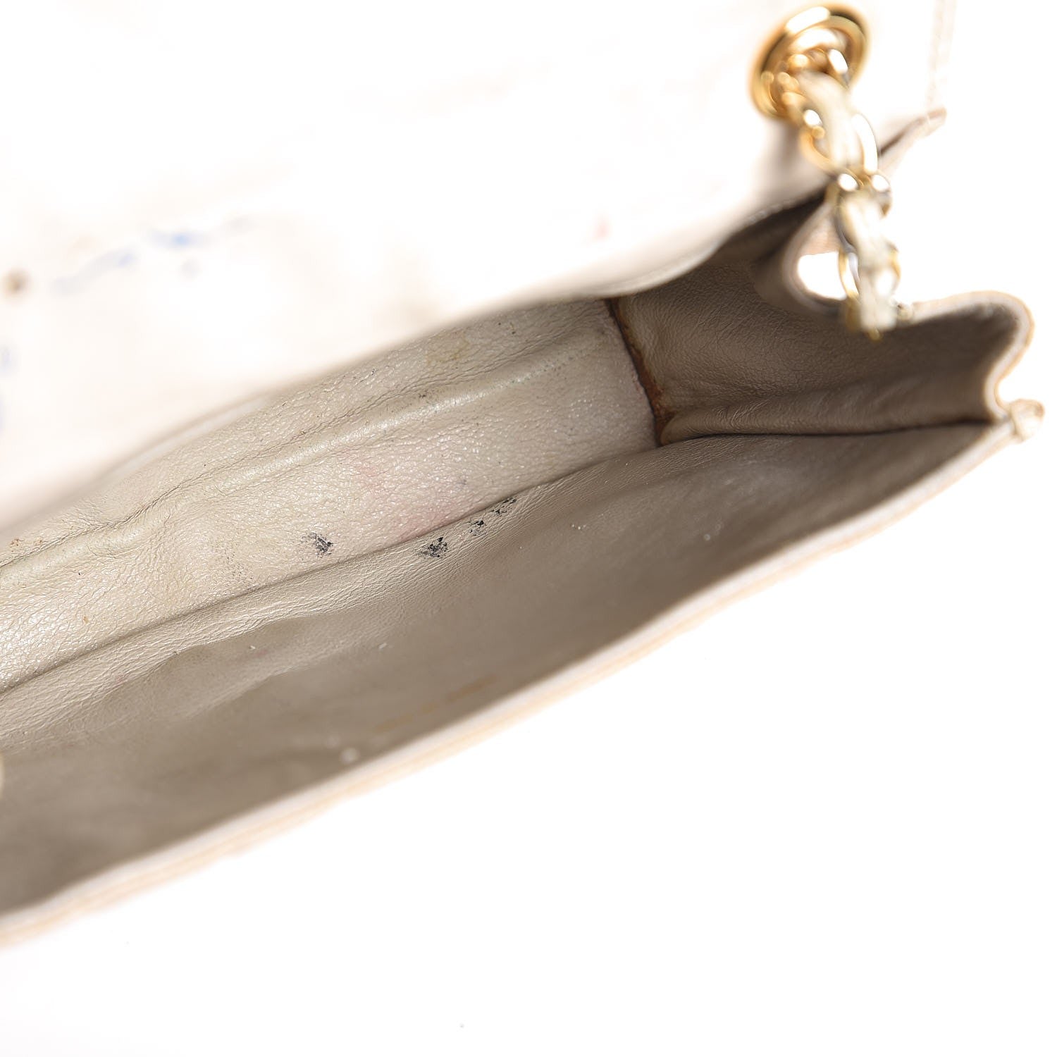 Chanel Lizard Tassel Flap Bag Light Brown 11 of 17