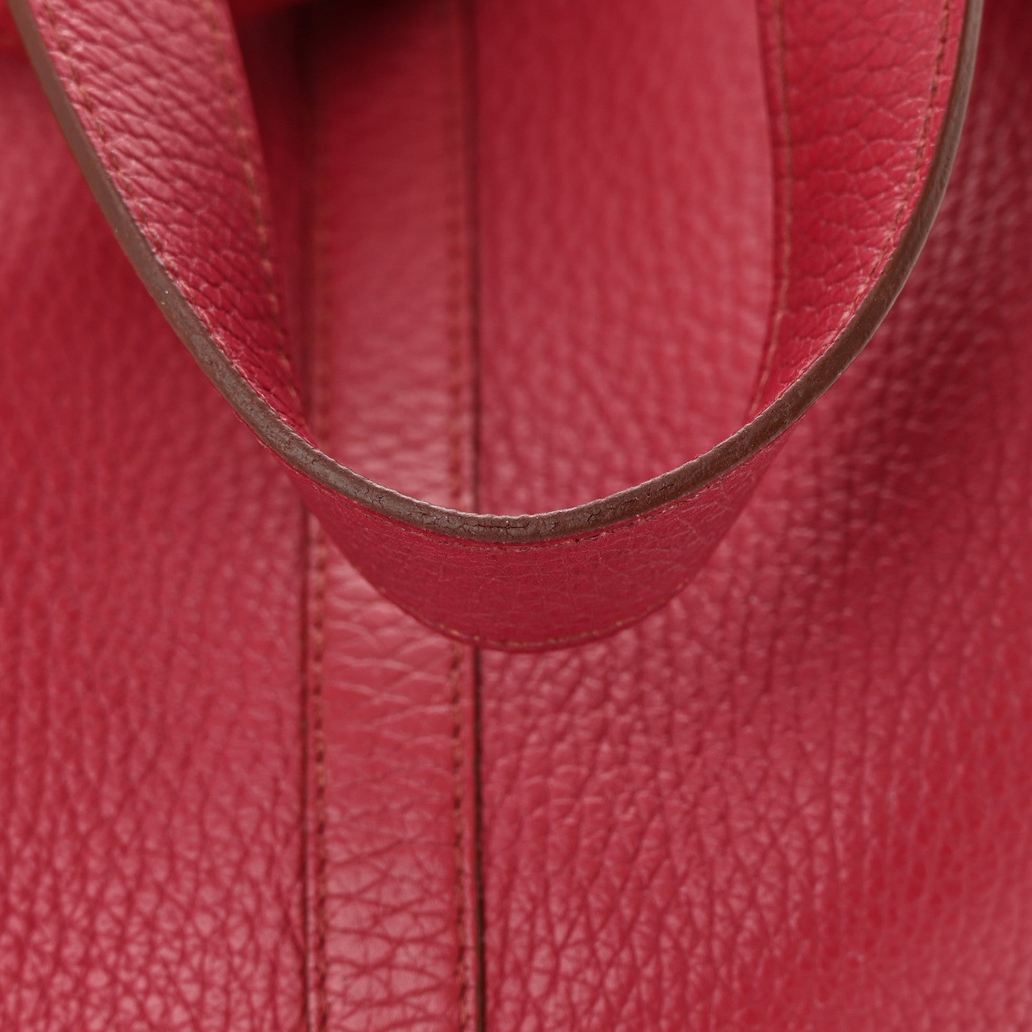 Hermes Taurillon Clemence Picotin Lock 18 PM Rubis 14 of 16