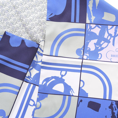 Hermes Silk En Desordre Multicolor Fleuri Maxi Twilly 4 of 5