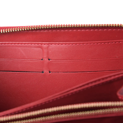 Louis Vuitton Vernis Zippy Wallet Pomme D'Amour 14 of 15