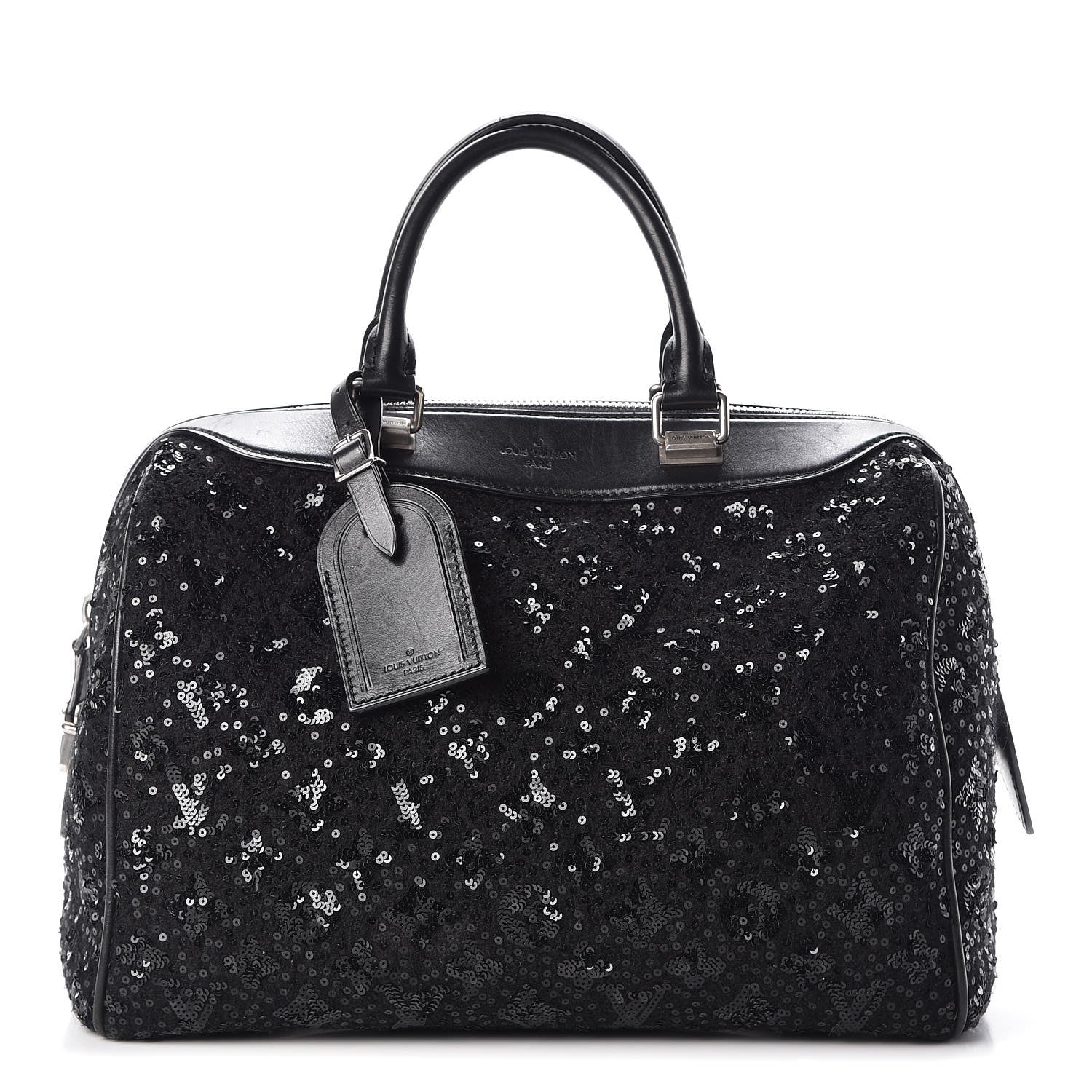 Louis Vuitton Sequin Monogram Sunshine Express Speedy Black 1 of 6