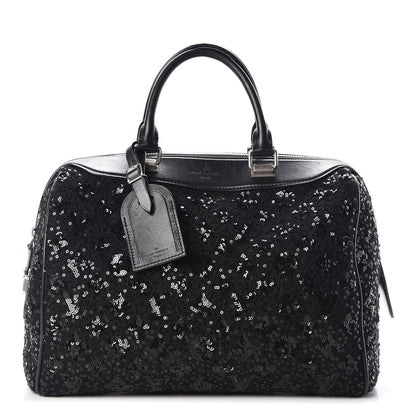 Louis Vuitton Sequin Monogram Sunshine Express Speedy Black 1 of 6