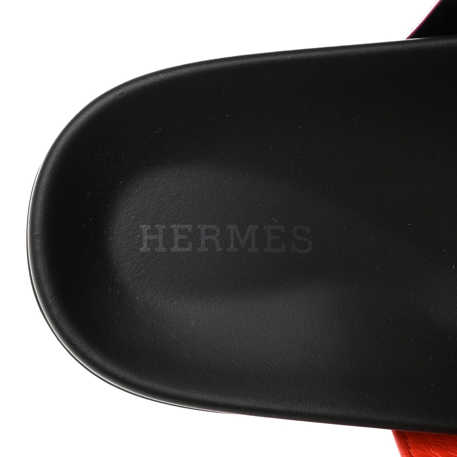 Hermes Suede Goatskin Womens Chypre Sandals 36 Rose Chapas Orange Synthetique 6 of 9