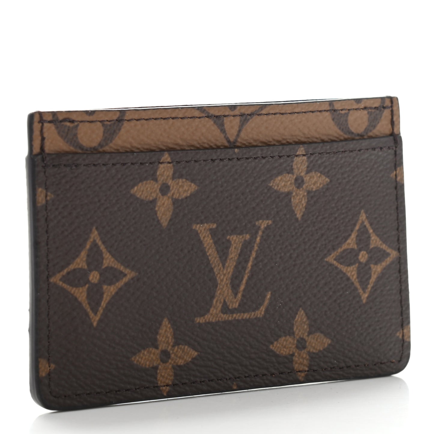 Reverse Monogram Card Holder