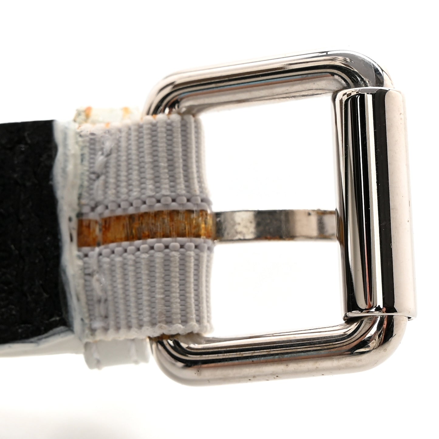 Calfskin Monogram Damier Tressage Matchmake Cross Sandals 38 White