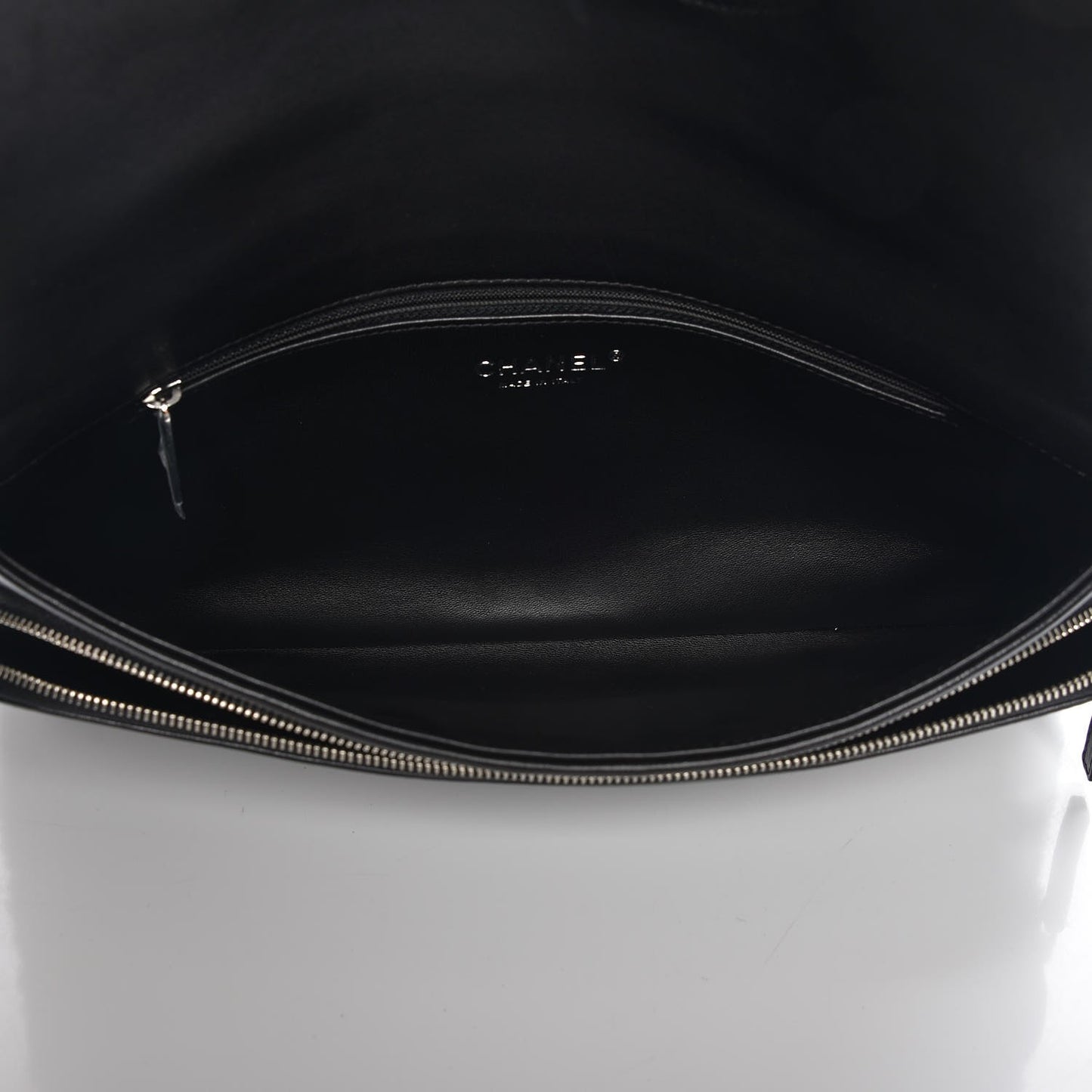 Shearling Lambskin 100% Clutch Black