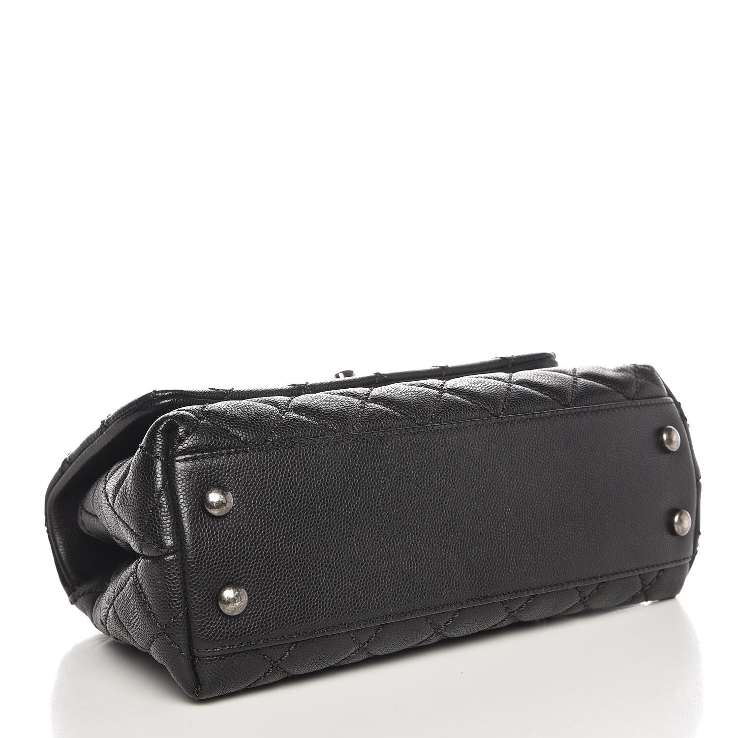 Chanel Caviar Quilted Mini Coco Handle Flap Black 5 of 8