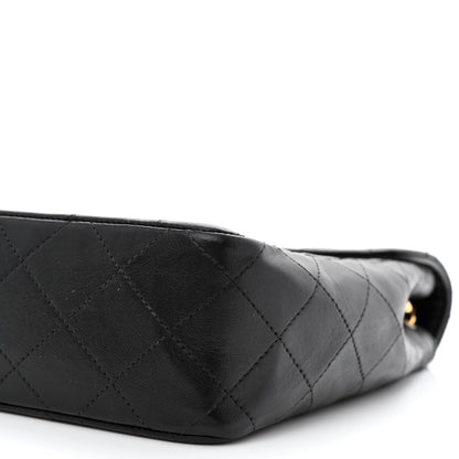 Chanel Lambskin Quilted Single Flap Black 11 of 14