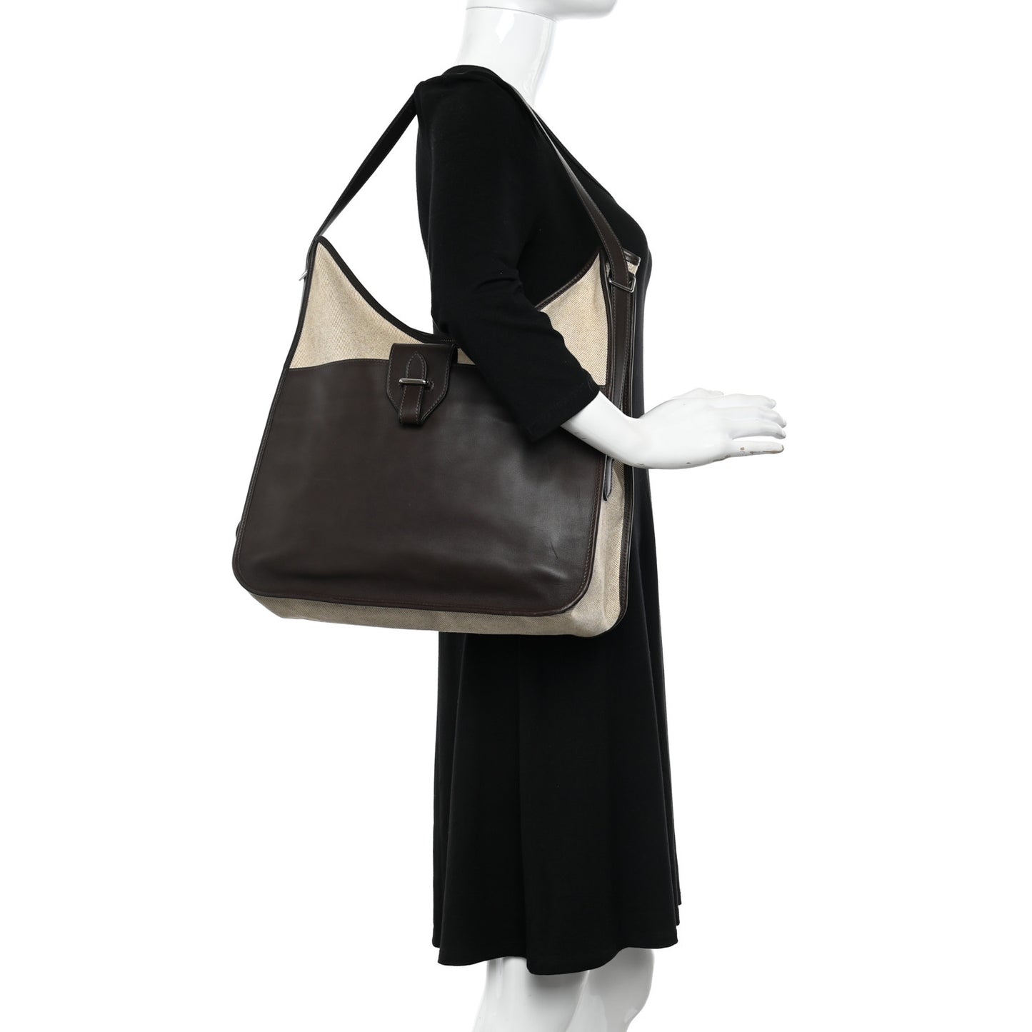 Toile Swift Jumping Shopping Bag Chocolate