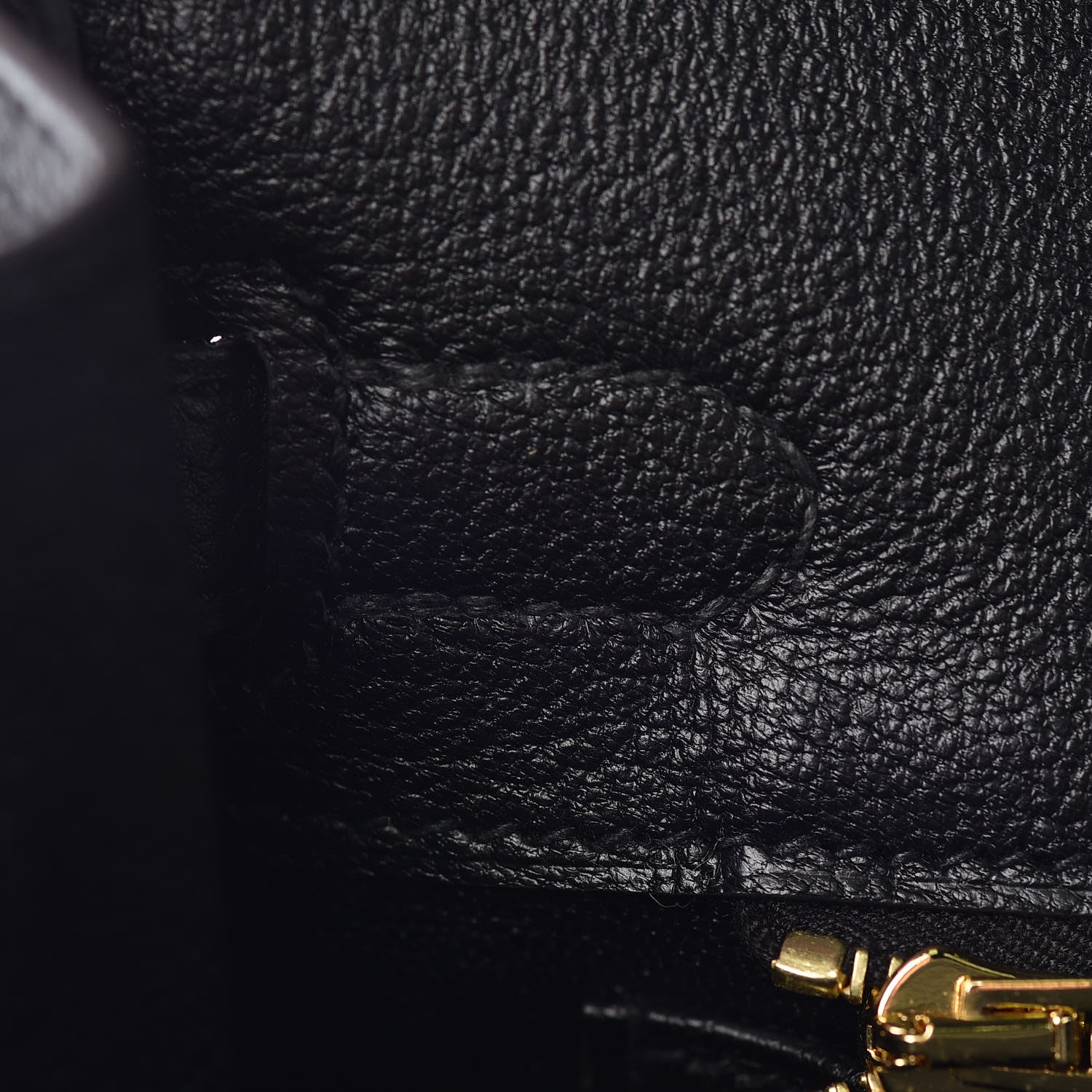 Hermes Togo Birkin 25 Black 17 of 37