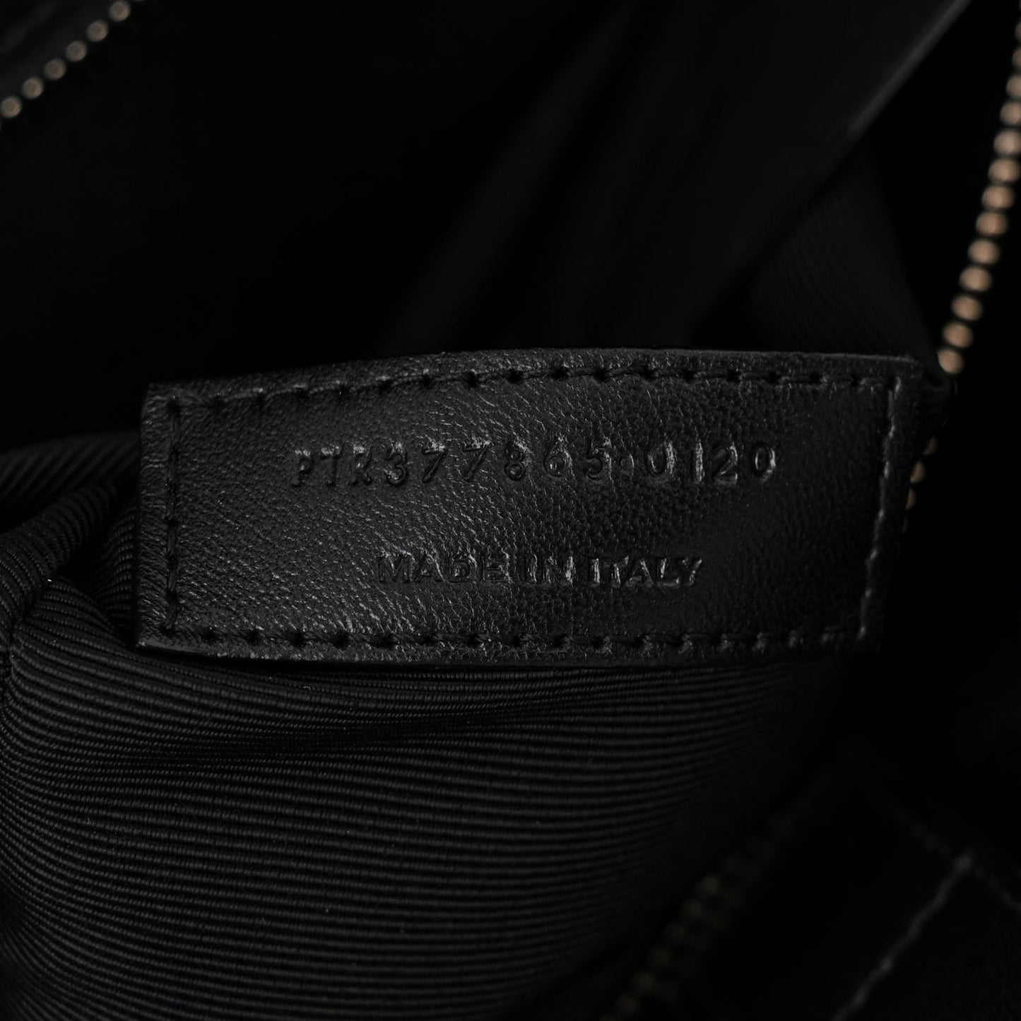 Grain de Poudre Medium Museum Briefcase Black
