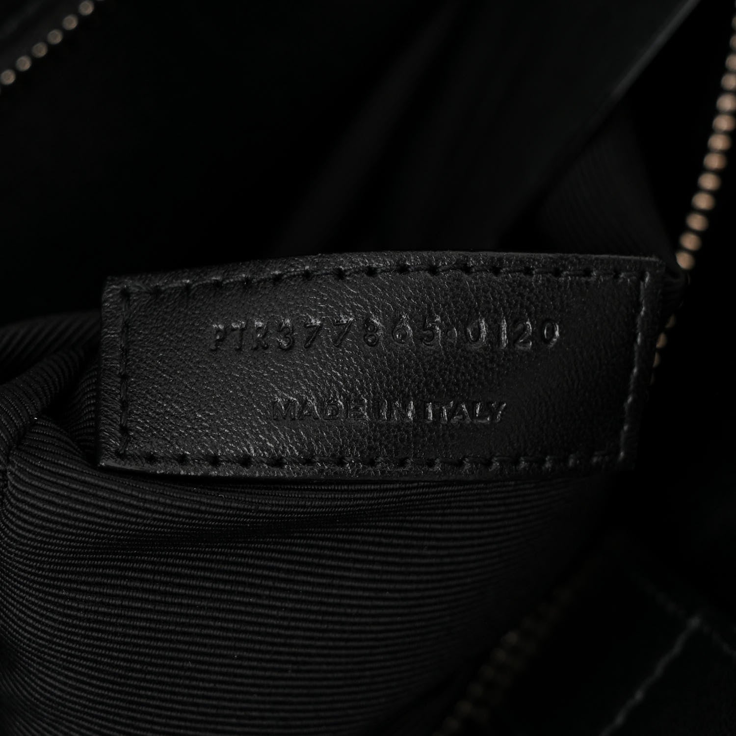 Saint Laurent Grain de Poudre Medium Museum Briefcase Black 7 of 10