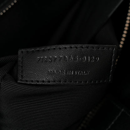 Saint Laurent Grain de Poudre Medium Museum Briefcase Black 7 of 10