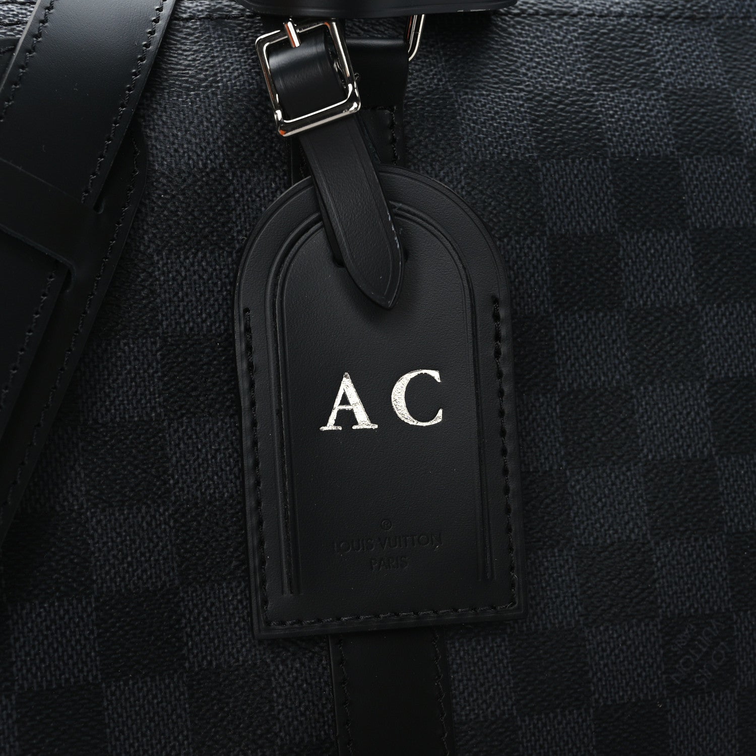 Louis Vuitton Damier Graphite Keepall Bandouliere 55 10 of 10